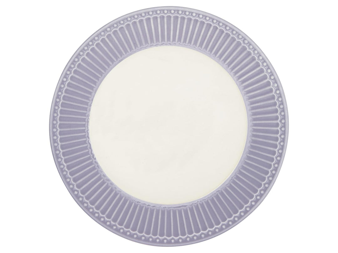 GreenGate - Teller, Frühstücksteller, Kuchenteller - Alice - Lavender - 23 cm