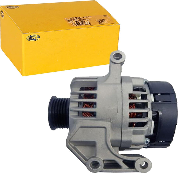 HELLA - Generator/Lichtmaschine - 14V - 105A - für u.a. Fiat Fiorino Box Body/Estate (225_) - 8EL 01