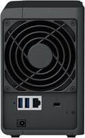 Synology DS223 2-Bay Diskstation NAS (Realtek RTD1619B Quad-Core 2GB Ram 1xRJ-45 1GbE LAN-Port) 24 T