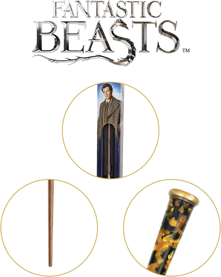 The Noble Collection Die edle Sammlung Theseus Scamander Wand (Fensterbox)