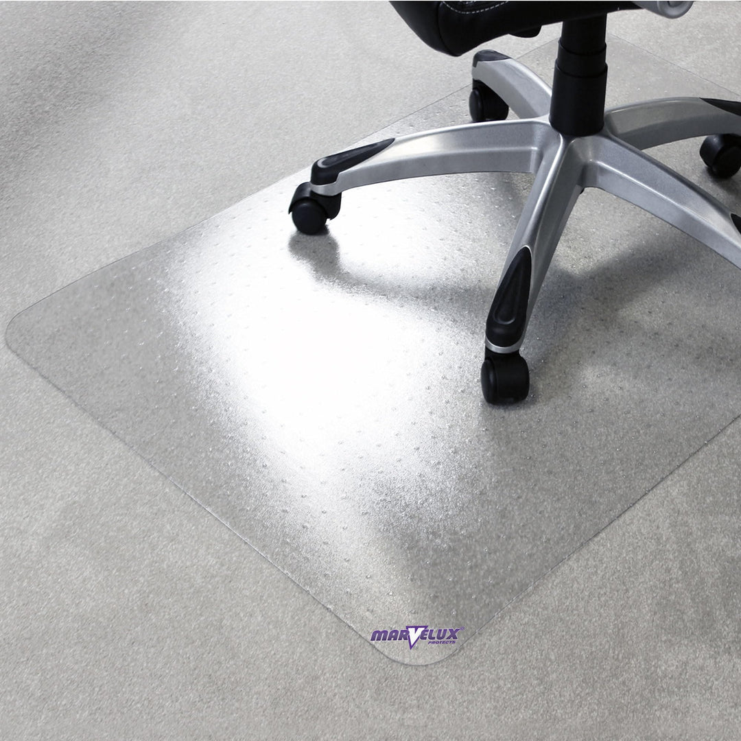 Marvelux grosse Umweltfreundliche Bürostuhlmatte für Teppichböden 116 x 150 cm - Eco-Friendly Bodens