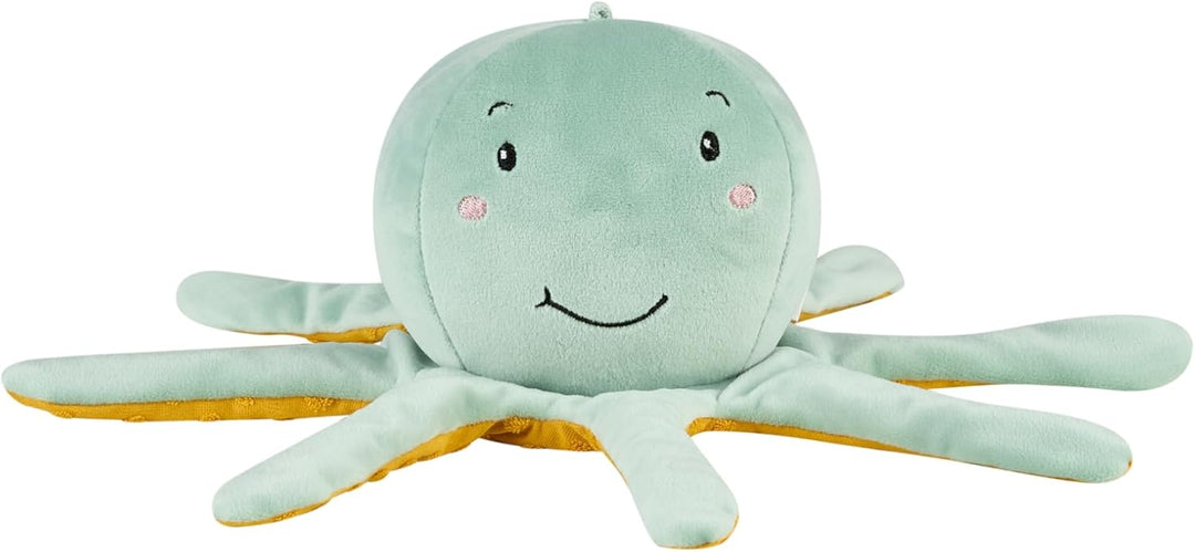 Sterntaler Handpuppe Octopus aus weichem Flausch, Kinder- und Babyspielzeug, wattiert mit Polyesterw
