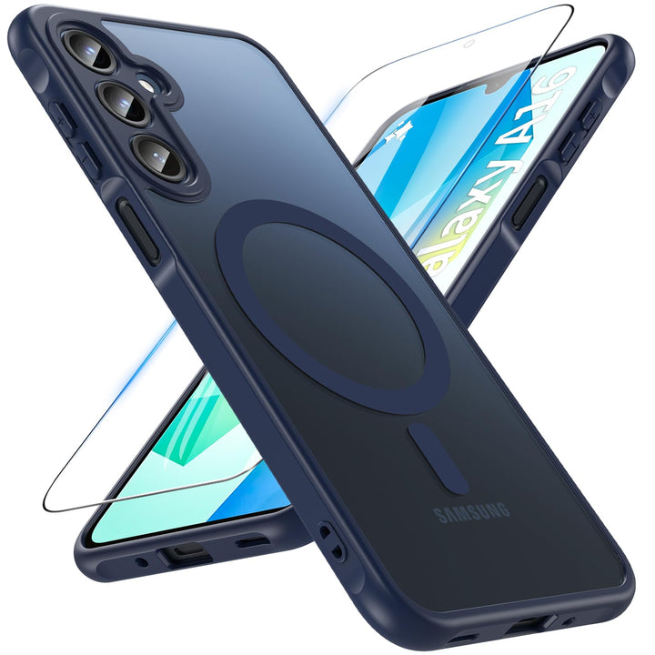 OWKEY für Samsung Galaxy A16 5G Hülle, Magnetisch Samsung A16 4G/5G Handyhülle für MagSafe mit Schut