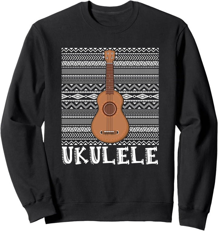 Ukulele Uke Musik Gitarrist Musikinstrument Akustik Musiker Sweatshirt