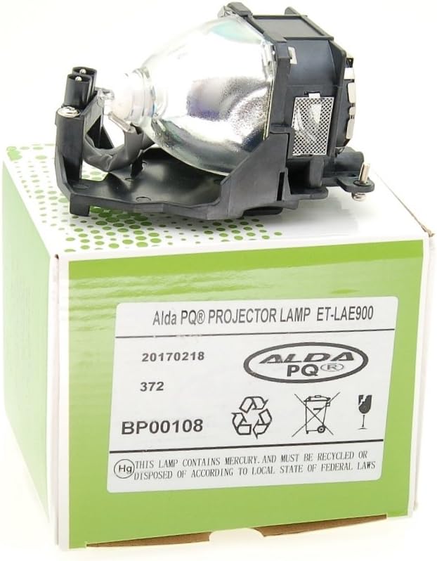 Alda PQ Premium, Beamer Lampe kompatibel mit PANASONIC PT-AE900U, PT-AE900E, PT-AE900, ET-LAE900 Pro