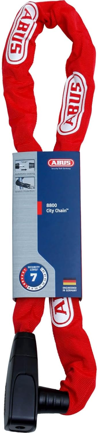 ABUS Schloss CityChain 8800/120 2.0 rot