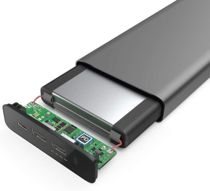 Hama Universal-USB-C-Power-P, 00200012, Grau, 26800m