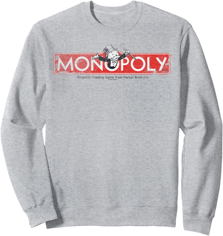 Monopoly Distressed Logo Sweatshirt