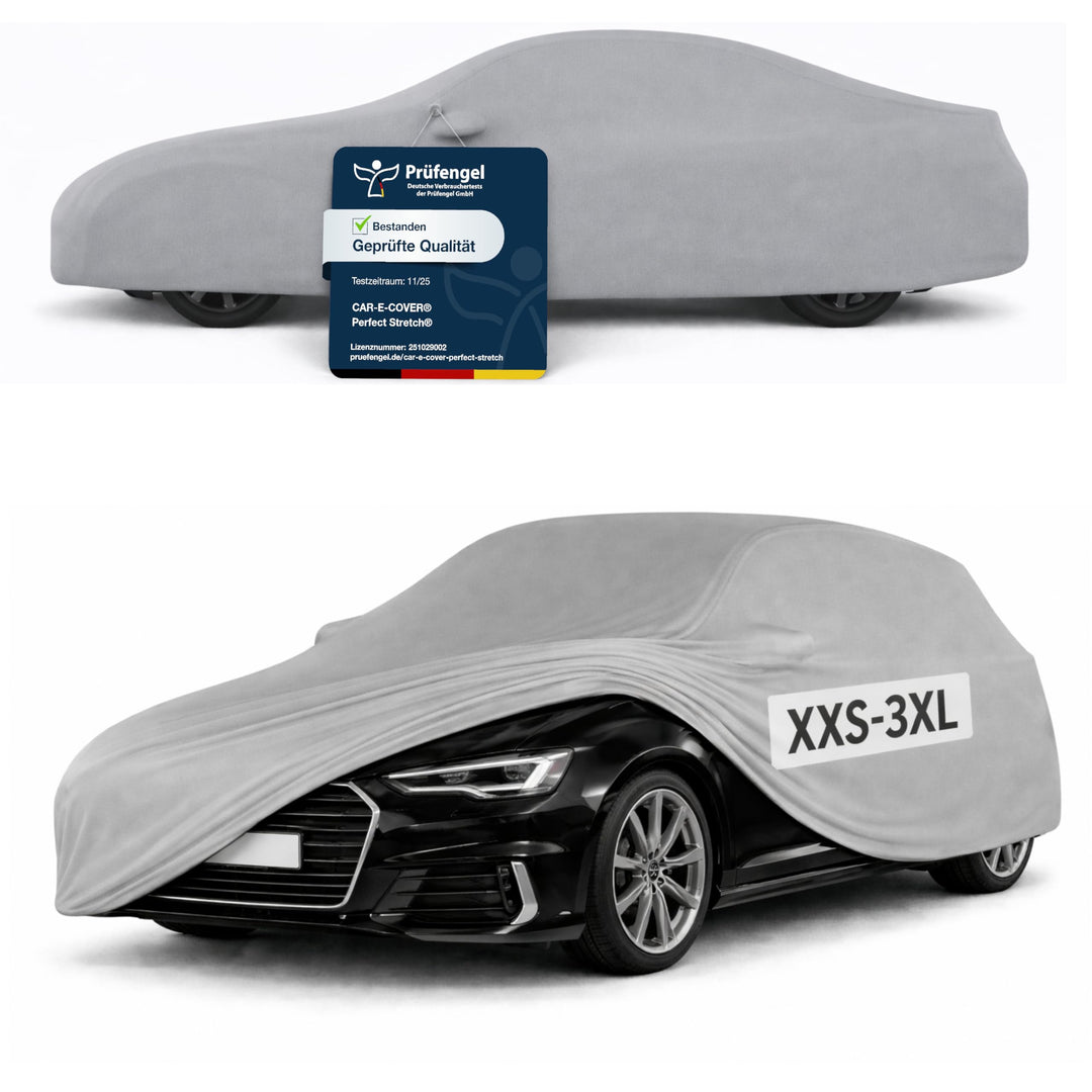 Auto Abdeckung Indoor elastisch - Autoabdeckplane Jersey - Autogarage Ganzgarage lackschonend & atmu