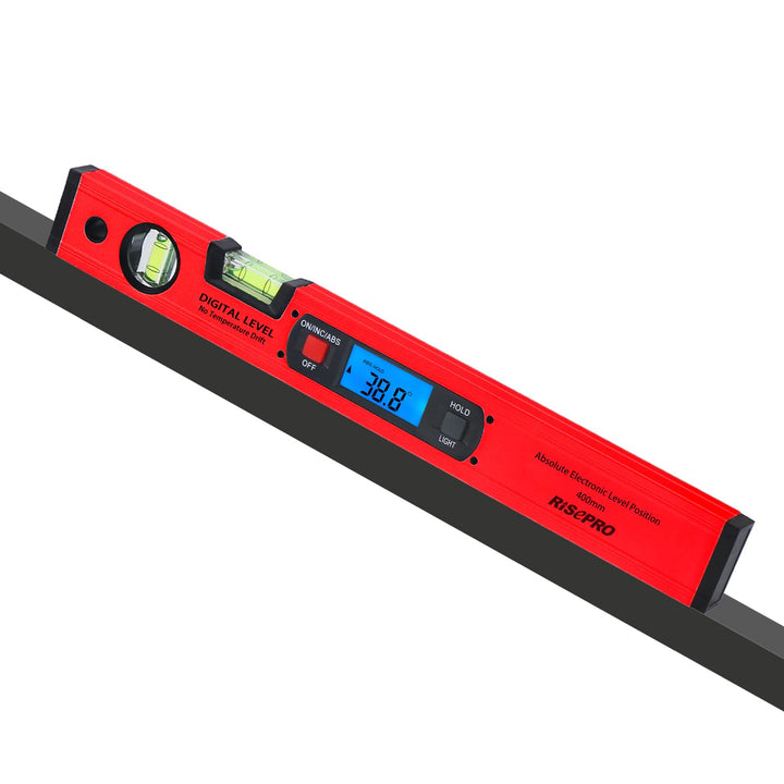 Neigungsmesser, RISEPRO Digitale Neigungsmesser Winkel Finder Gauge Spirit Level aufrecht Magnet 360