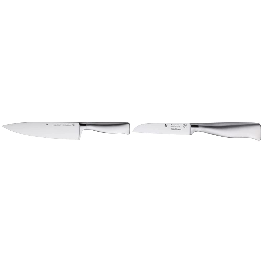 WMF Grand Gourmet Kochmesser 33,5 cm, Klinge 20 cm & Grand Gourmet Gemüsemesser 19 cm, Made in Germa