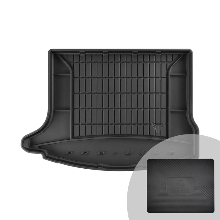 FROGUM ProLine 3D Gummimatte Exklusive Auto Kofferraummatte Kofferraumwanne für Mazda 3 III 2013-201