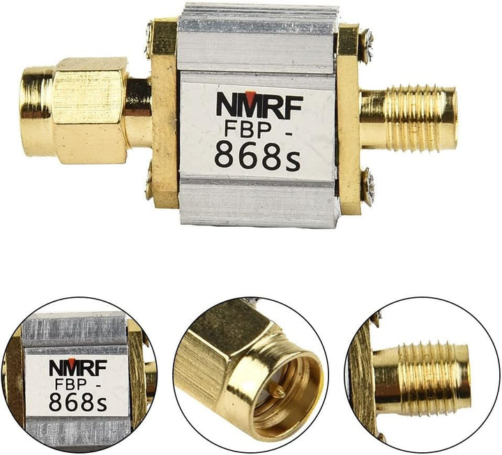 868MHz 4MHz Bandbreite Saw Bandpassfilter für LoRa LoRaWAN Helium, 866~870MHz