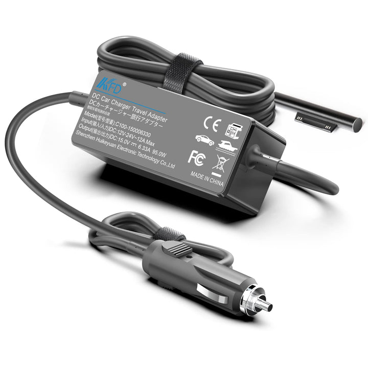 KFD DC 12V-24V Surface Pro KFZ Netzteil Ladegerät für Microsoft Surface Pro 9 Pro 8 Pro X Pro 7 Pro
