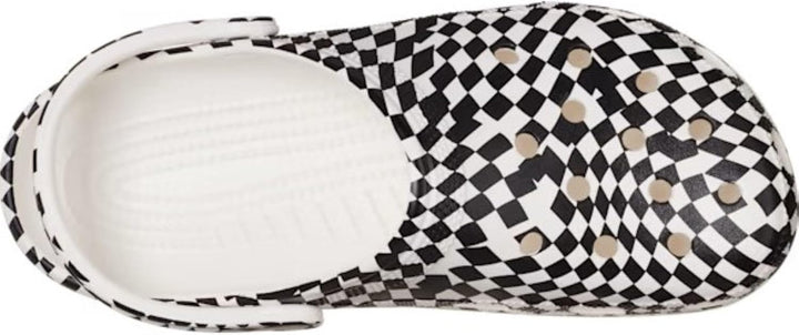 Crocs Unisex Classic Retro Resort Clog 35/37 EU Kariert, 35/37 EU Kariert