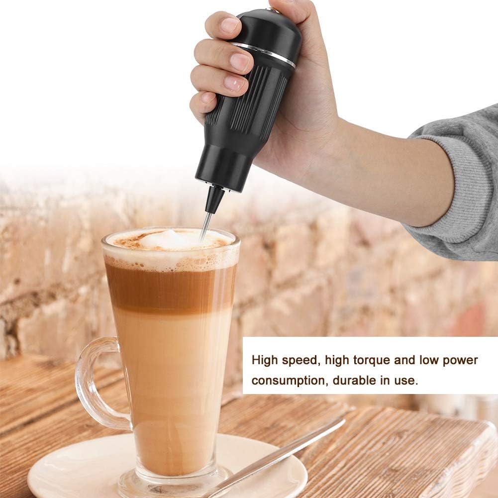 Handheld-Kaffeeaufschäumer, Elektrischer Schneebesen, Tragbarer Milchaufschäumer, Mixer Für Heisse S
