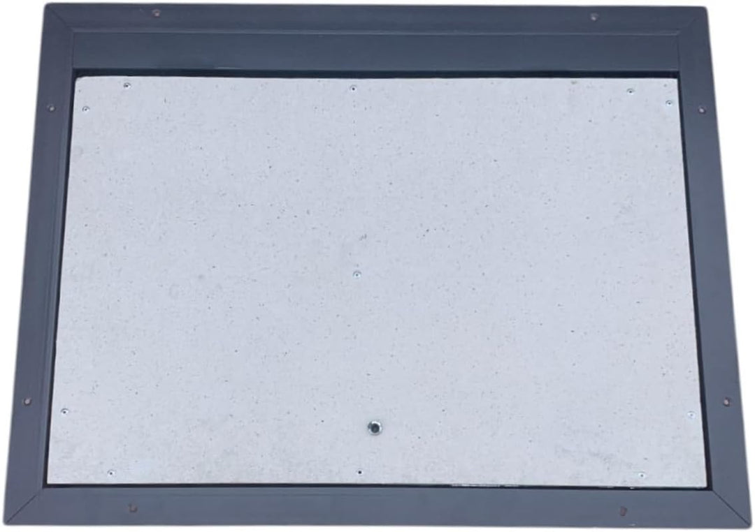 S-Lion Bodenluke Thermo Max 4, 60 x 90 cm, mit Gasfeder, Verriegelung mit Griff & Vierseitiger Dicht