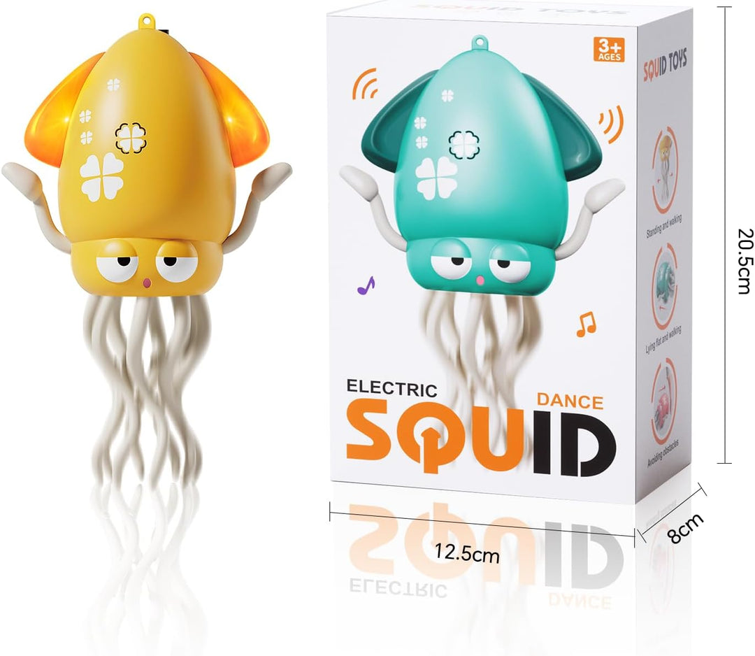 Tanzender & krabbelnder Oktopus mit LED Lichtern und Musik - Automatisch schwingendes musikalisches