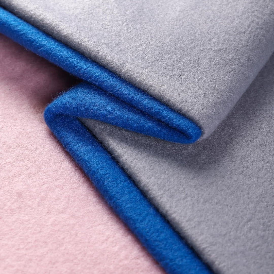 Fleece-Überwurfdecke, 6 Stück, weiche Kinderdecken, gemütlich, leicht, Reisedecke, Haustierdecke, wa