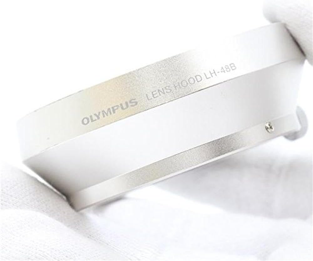 Olympus LH-48B Gegenlichtblende Metall (geeignet für M.ZUIKO Digital 17 mm 1:1.8 Objektiv)