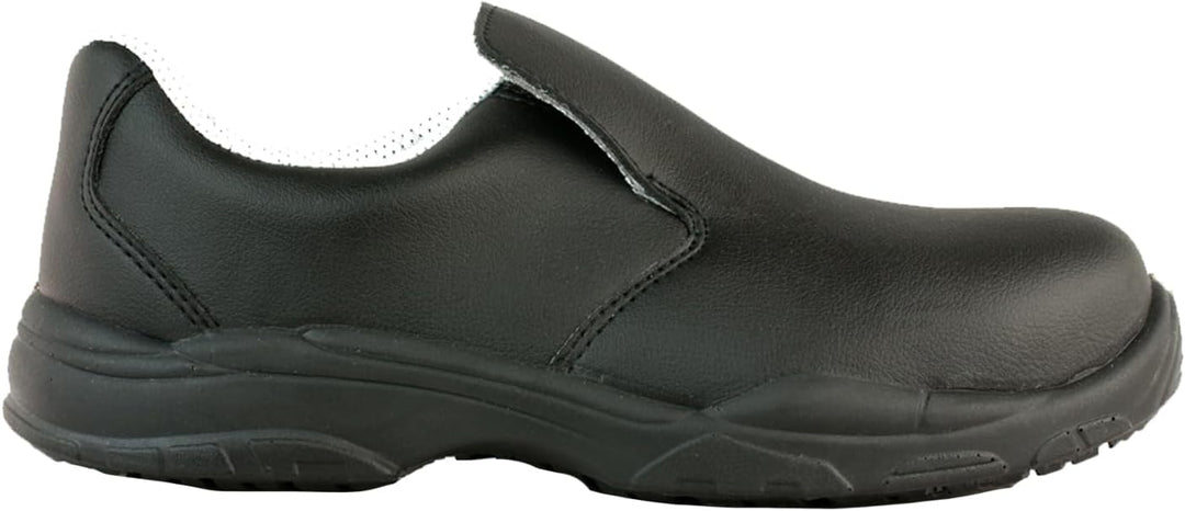 REPOSA Unisex Krankenschwester Holzschuh 35 EU Schwarz, 35 EU Schwarz