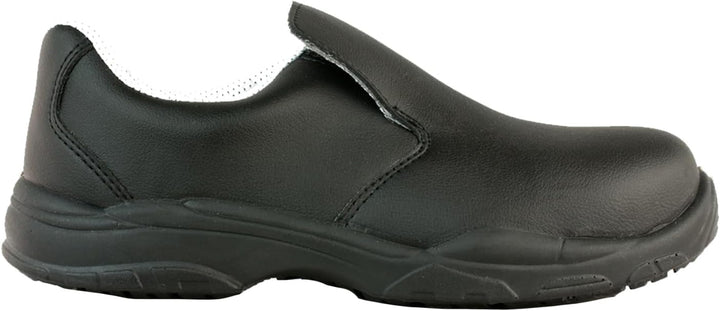 REPOSA Unisex Krankenschwester Holzschuh 35 EU Schwarz, 35 EU Schwarz