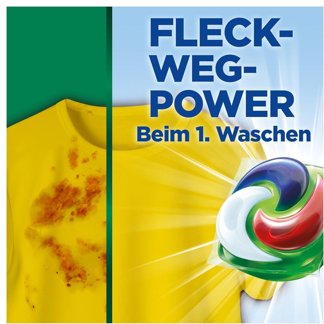 Ariel Waschmittel Pods All-in-1, Waschmittel 76 Waschladungen, Color, Kraftvolle Fleckenentfernung i