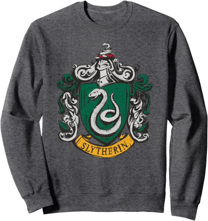 Harry Potter Drawn Slytherin Crest Sweatshirt