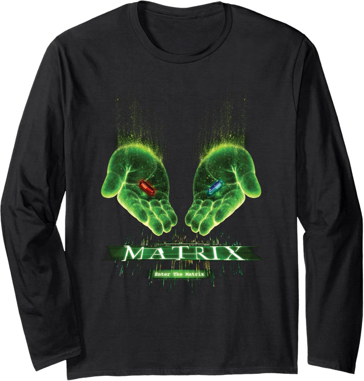 WB 100: The Matrix Enter The Matrix Langarmshirt