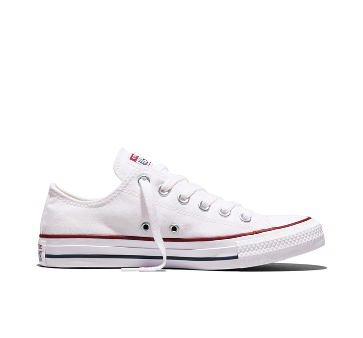 Converse Basic Chucks - All Star OX - Maroon 36 EU Weiss Optical White, 36 EU Weiß Optical Whit