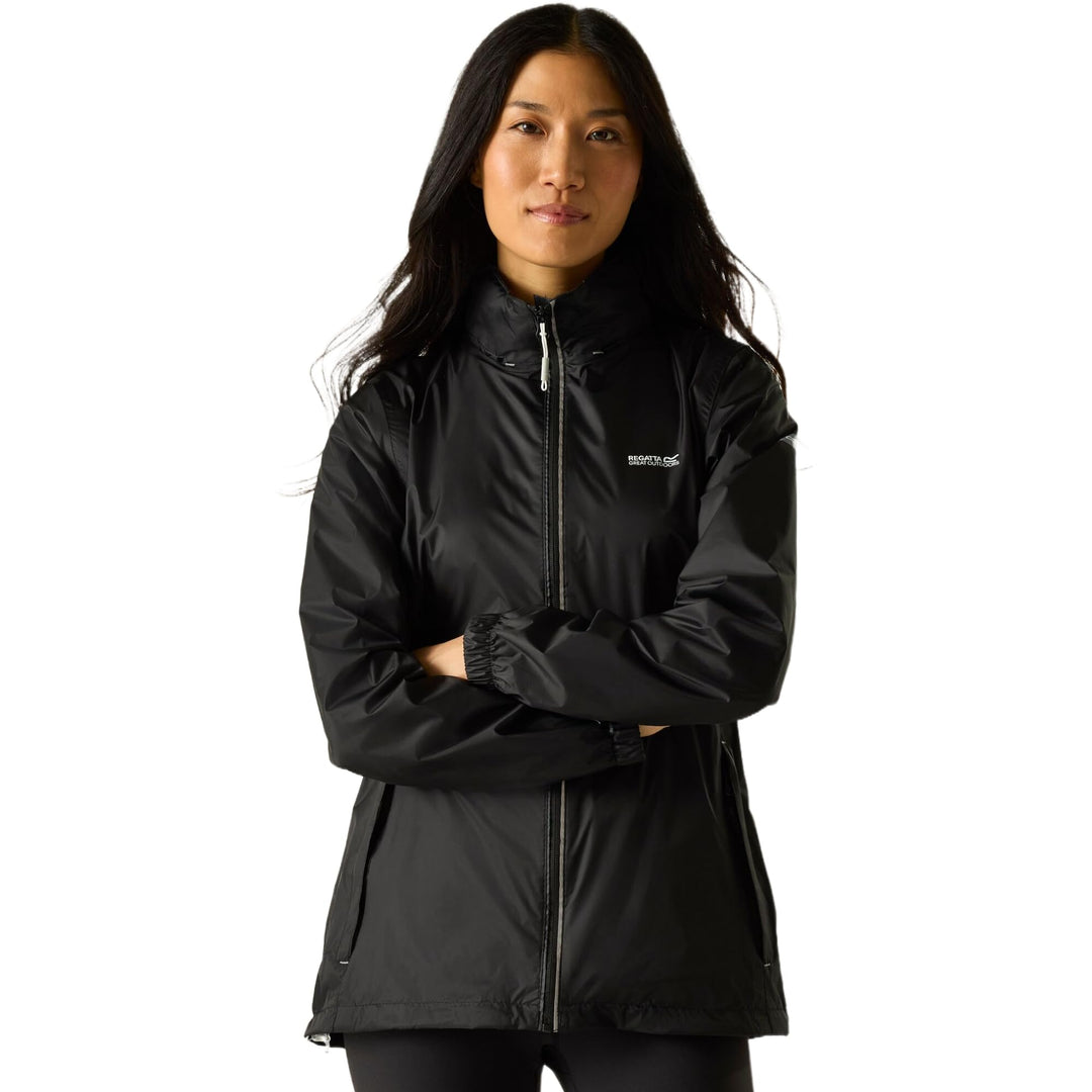 Regatta Damen Corinne Iv Jacke, Atoll Blau, 34 16 Schwarz, 16 Schwarz