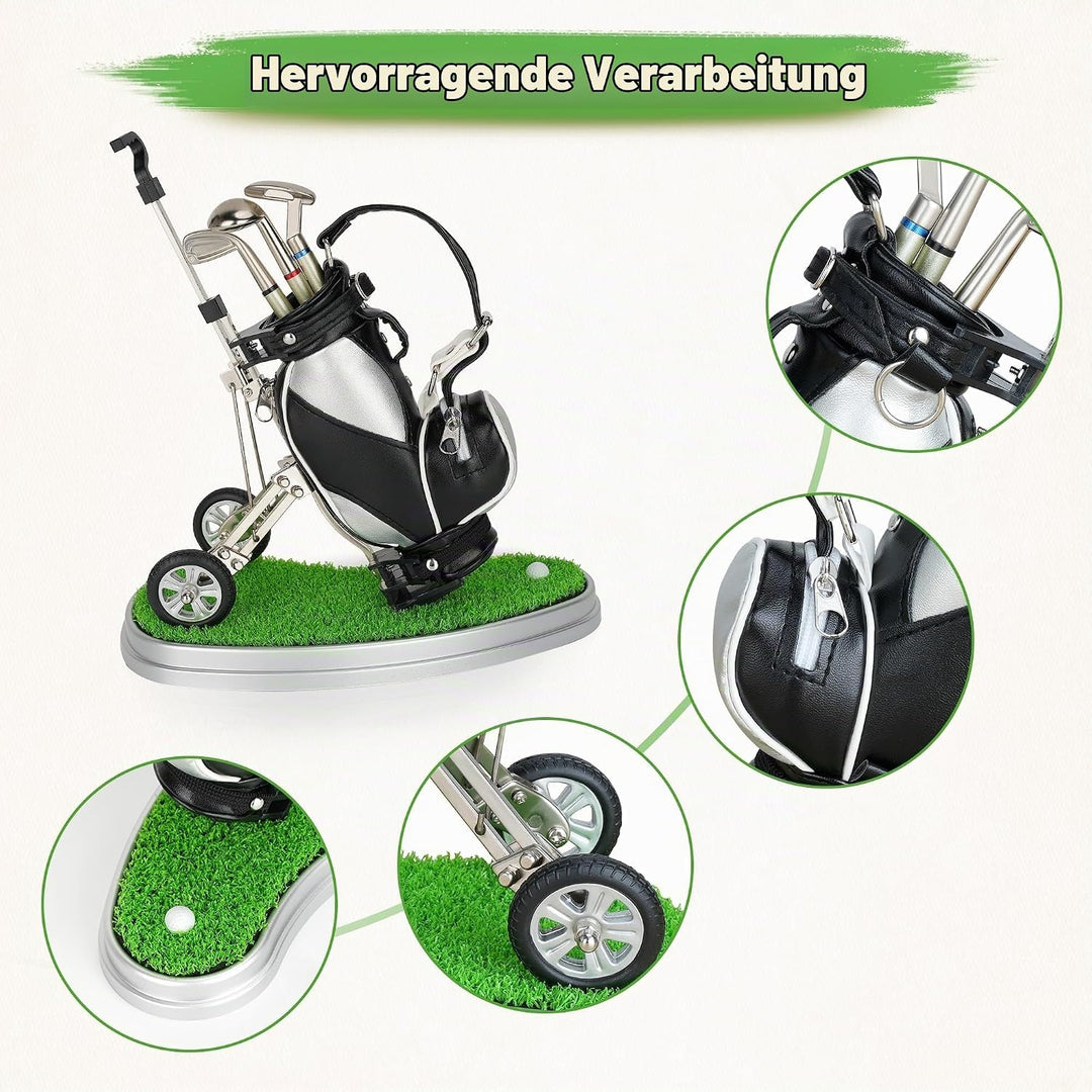 10L0L Golf-Stifthalter mit 3 Stiften für Golfschläger – einzigartiges Geschenk für Golffans und Koll