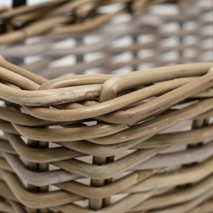 Blumenkasten, Balkontopf, Balkonpflanzer "Rattan", gross 58 x 18 x 14 cm