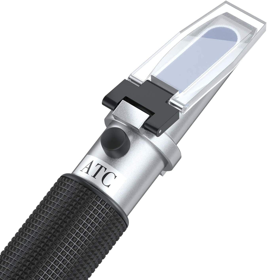AUTOUTLET Salzgehalt Refraktometer Mit Automatischer Temperaturausgleichung, Hydrometer 0-100 PPT &