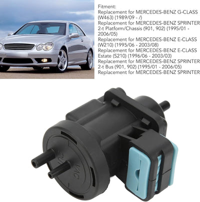 12 V Turbo Boost Valve Druckwandler, Turbolader Vakuum Druckwandler Magnetventil A0005450527 Ersatz