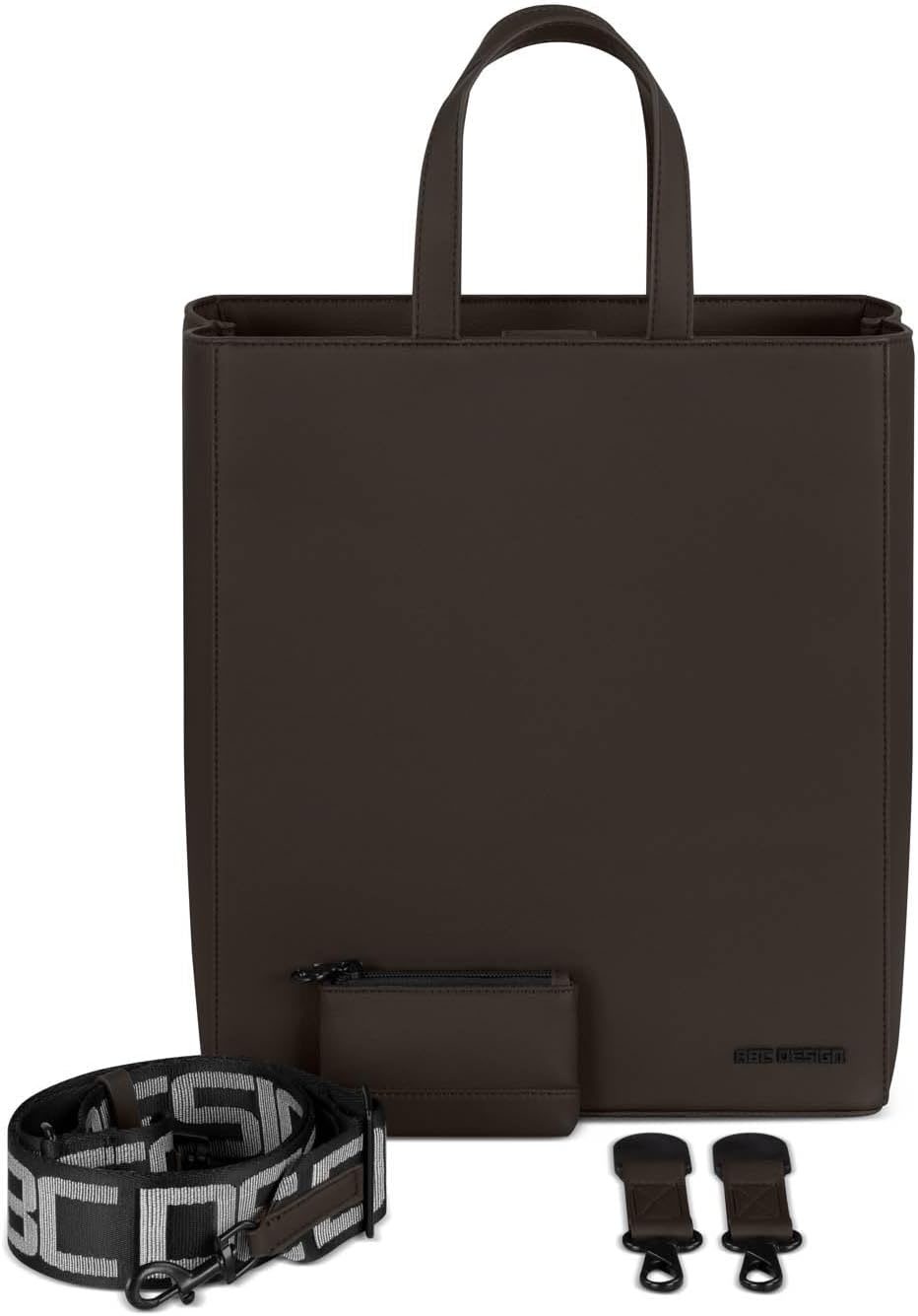 ABC Design Tote Bag Daily - Dark Brown