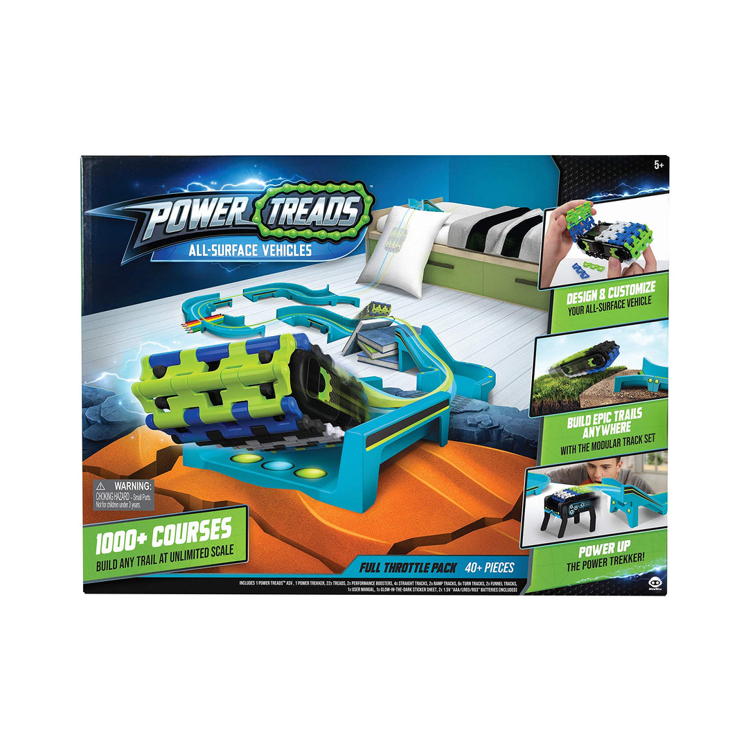 WowWee Pista de Velocidad TRE RS421106 único Redstring Power Treads Speed Track, Farbig