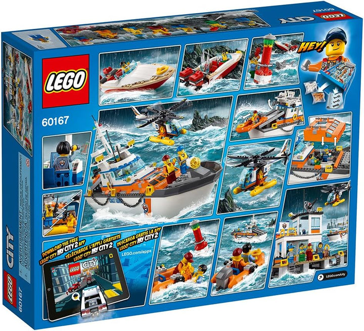 LEGO City 60167 - "Küstenwachzentrum Konstruktionsspiel, bunt