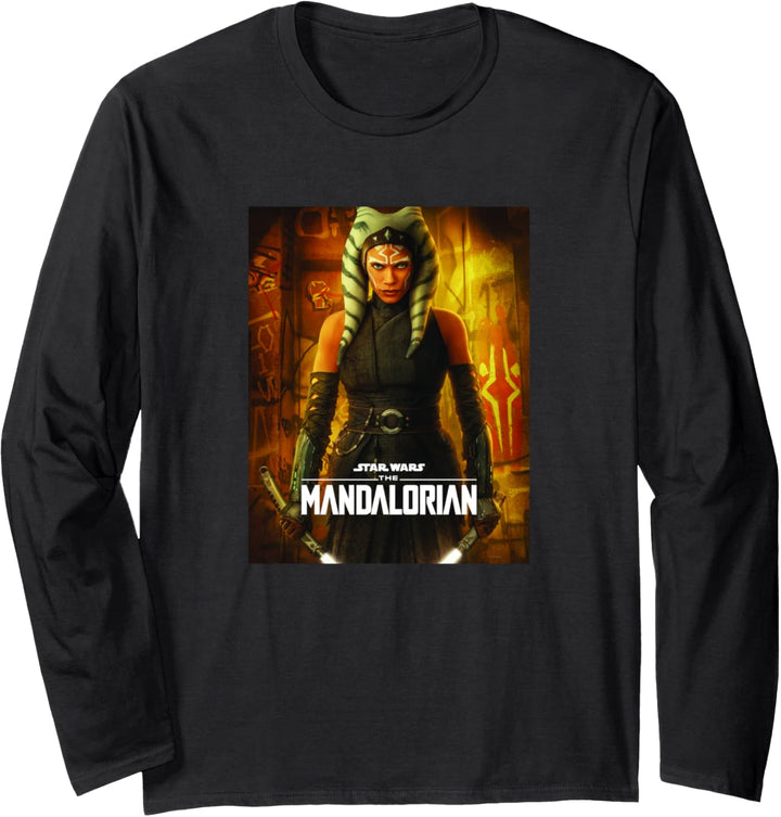 Star Wars: The Mandalorian Season 2 Ahsoka Tano Poster Langarmshirt