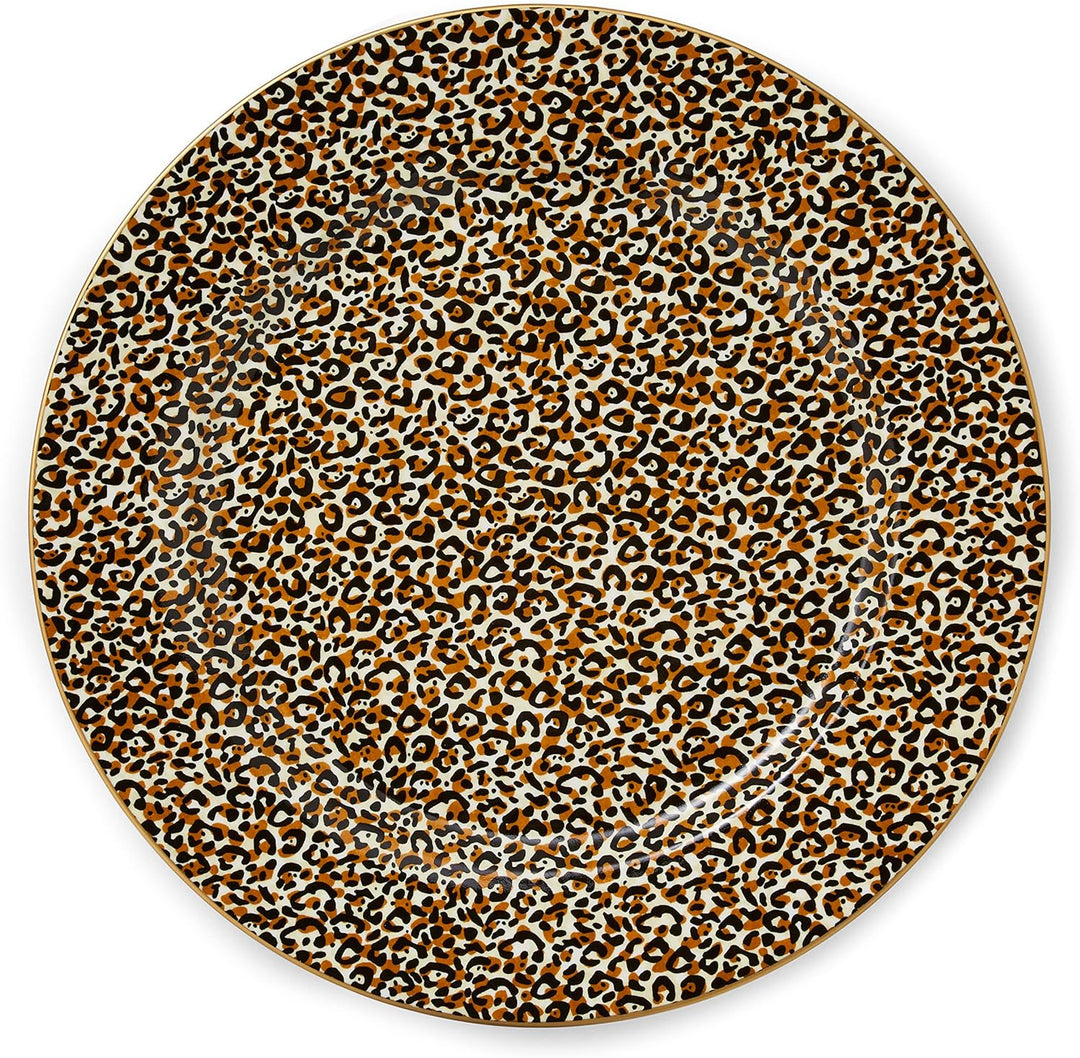 Spode Kreaturen der Neugier Leopard Servierplatte