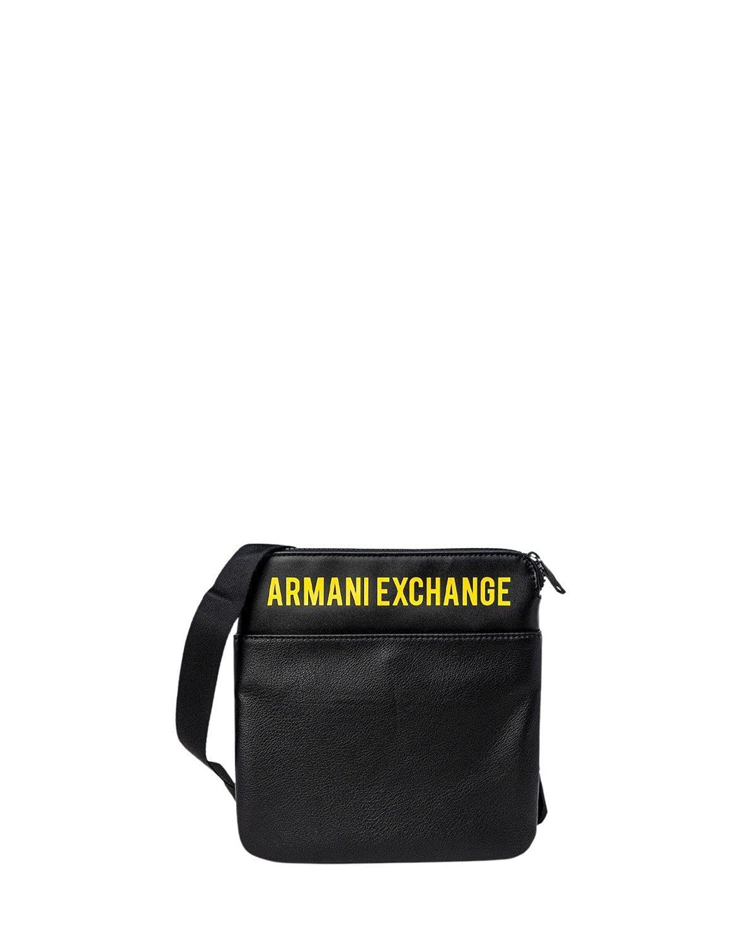 A|X ARMANI EXCHANGE Logo Flat Crossbody Einheitsgrösse Schwarz, Einheitsgrösse Schwarz