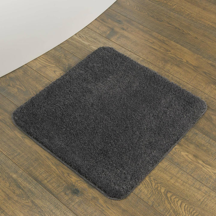 Sealskin Badteppich Angora, grau, 60 x 60 cm 60x60 cm Grau, 60x60 cm Grau