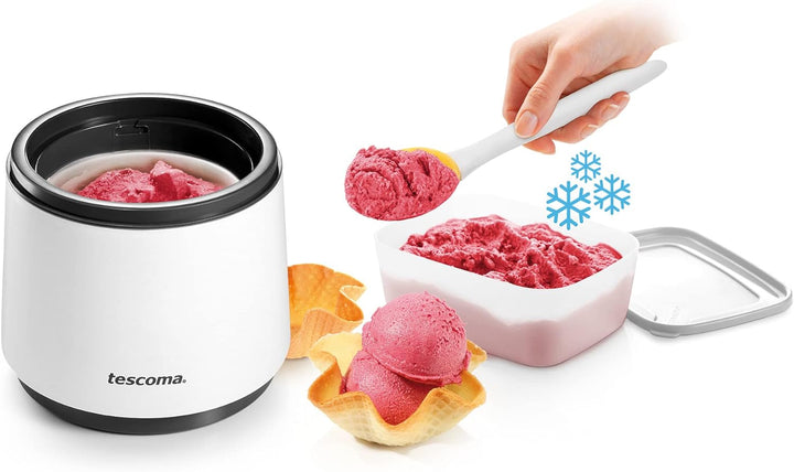 Tescoma 908660 Elektrische Eismaschine mit Kühlbehälter, 800 ml, LinieGrandCHEF