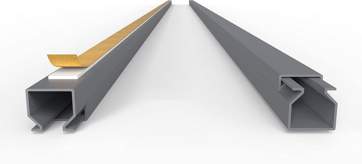 Kabelkanal Selbstklebend Pro mit Schaumklebeband, Kabelschacht 20m 12x12mm - 20x1m, Gray - Grau 20m