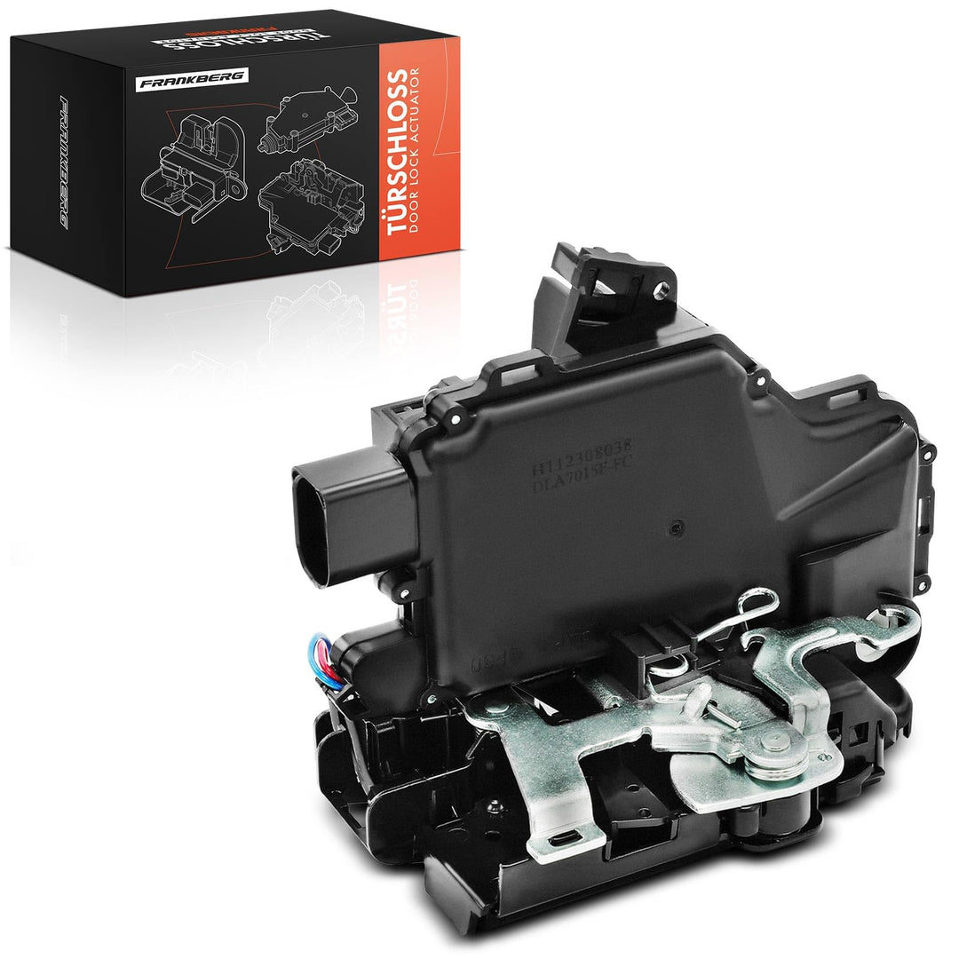 Frankberg Türschloss Stellmotor Vorne Links 8-Polig Kompatibel mit Arosa 1997-2004 Octavia I 1996-20