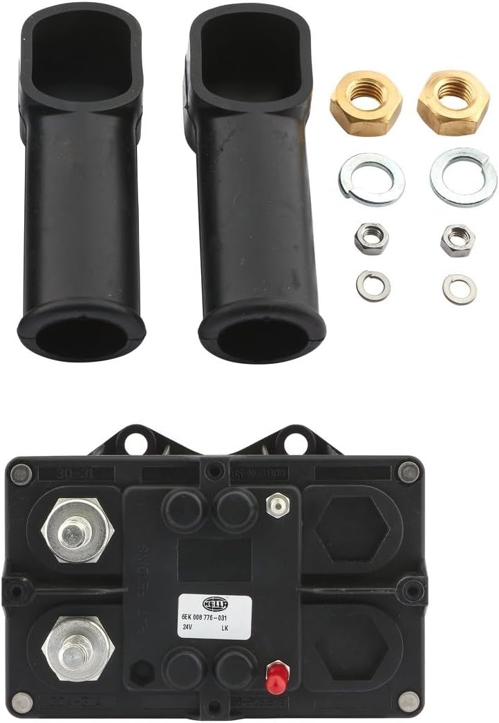 HELLA - Hauptschalter, Batterie - 24V - 2-polig - geschraubt - 6EK 008 776-031