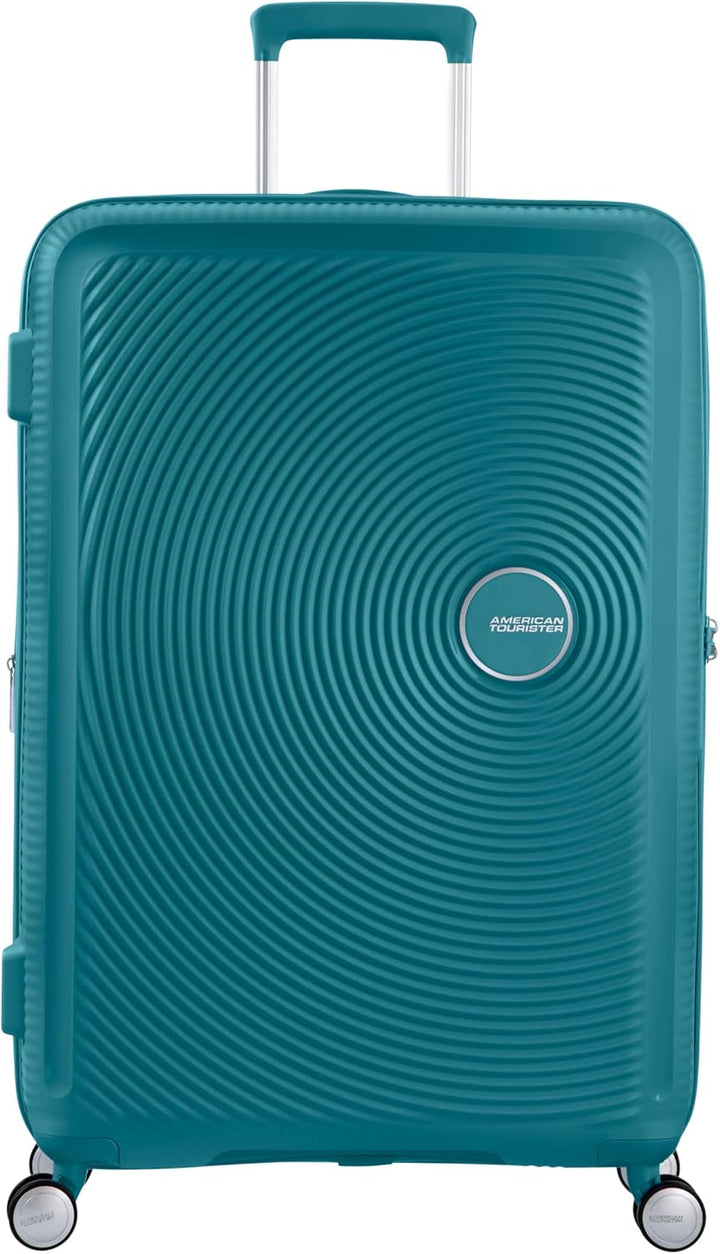 American Tourister Soundbox - Spinner L Erweiterbar Koffer, 77 cm, 97/110 L, Jade Green, Grün (Jade