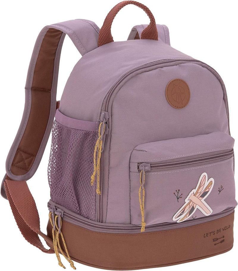 LÄSSIG Kinderrucksack mit Brustgurt Kindergartentasche Kindergartenrucksack 27 cm, 4,5 Liter oben, 1