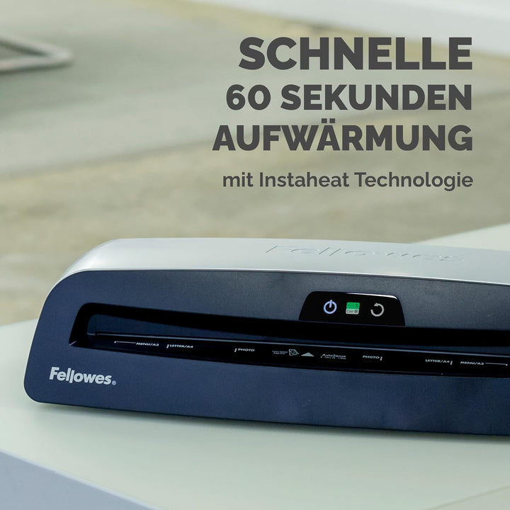 Fellowes A3 Laminiergerät Neptune 3 - bis 175 Mikron - Aufwärmzeit nur 60 Sekunden - AutoSense Techn
