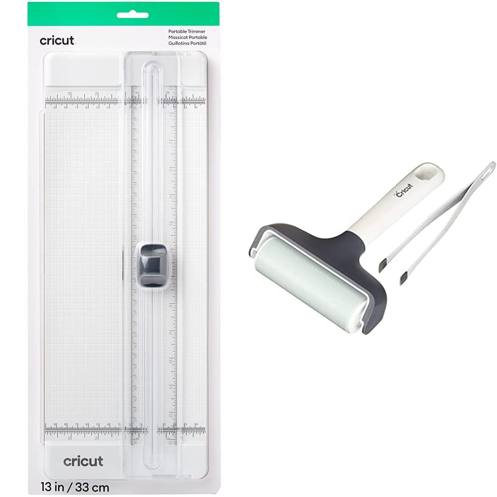 Cricut 2008761 Portable Trimmer | 33cm (13") & Unbekannt Applikator und Entferner Set, 0, One Size B